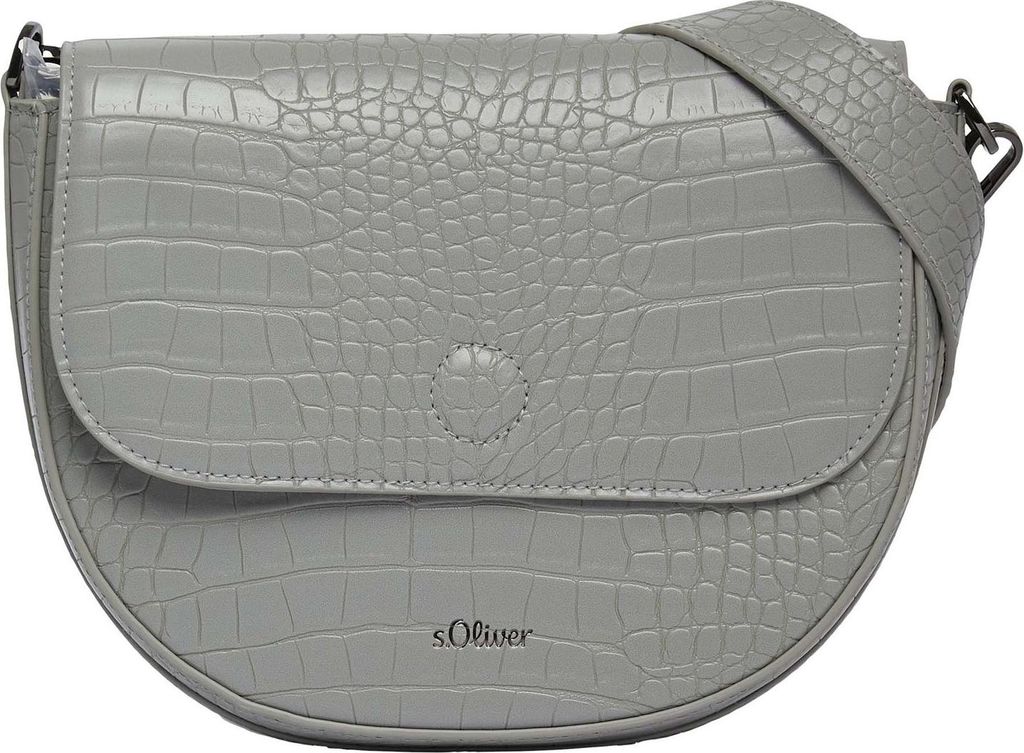 s.Oliver Umhängetasche Crossbody Bag Grey Green grau