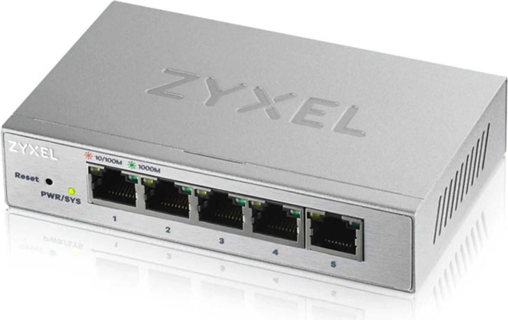 Zyxel GS1200-5 Managed Gigabit Ethernet (10/100/1000) Immagine del prodotto 