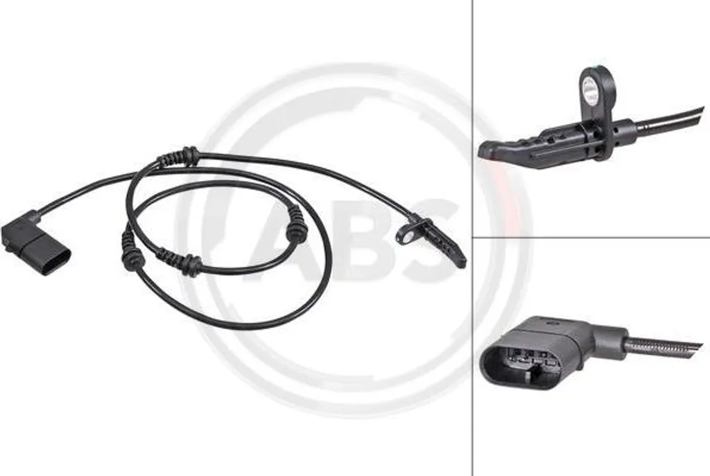 Capteur ABS de vitesse pour Mercedes Classe S remplace OE 2229050800