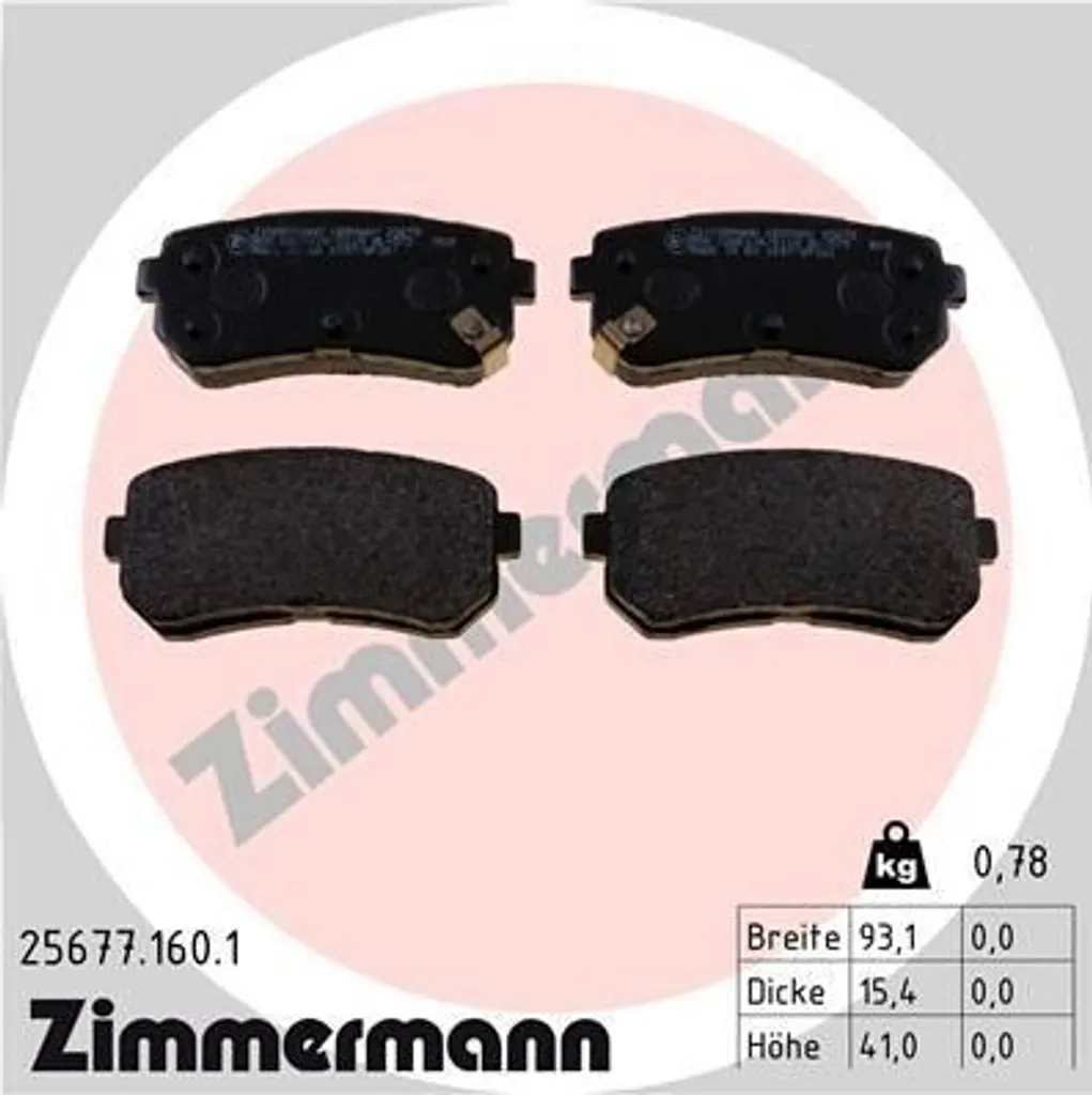 Plaquettes de frein pour Hyundai Kona et Kia Optima - Entretien Sécurité