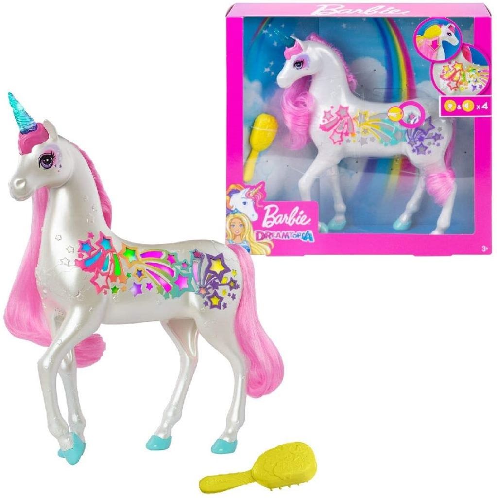 Barbie Dreamtopia Regno Arcobaleno Unicorno. GFH60 Immagine del prodotto 
