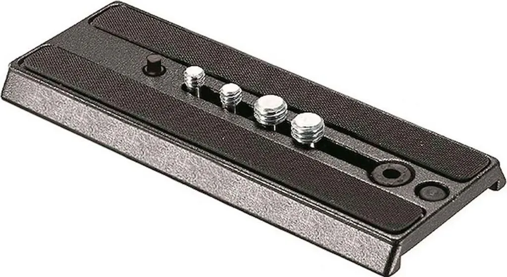 Plaque Longue Manfrotto 357PLV-1 pour Équilibrer Caméra sur Trépied