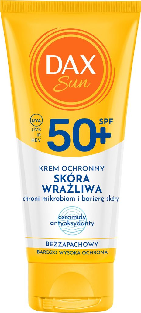 DAX Sonnenschutz-Gesichtscreme für empfindliche Haut LSF 50+ Ceramide 50 ml