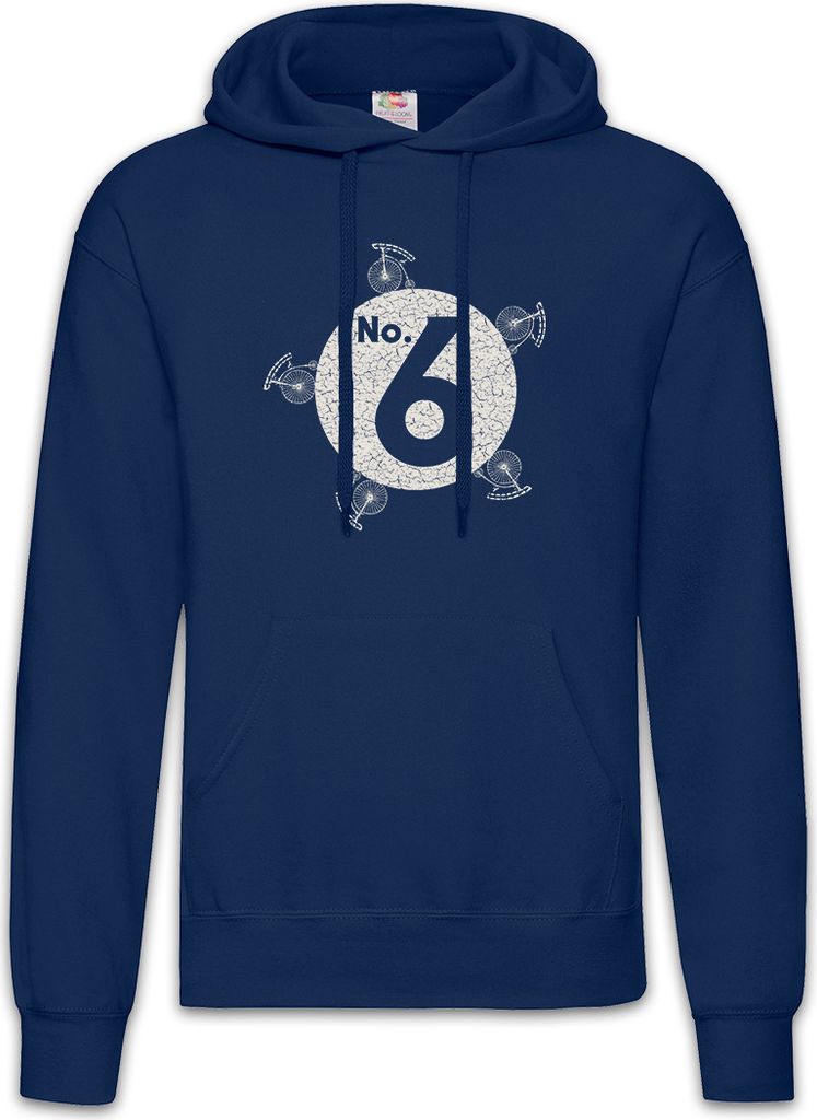 Urban Backwoods No. 6, Herren Hoodie, Farbe: Navy, Größe: L