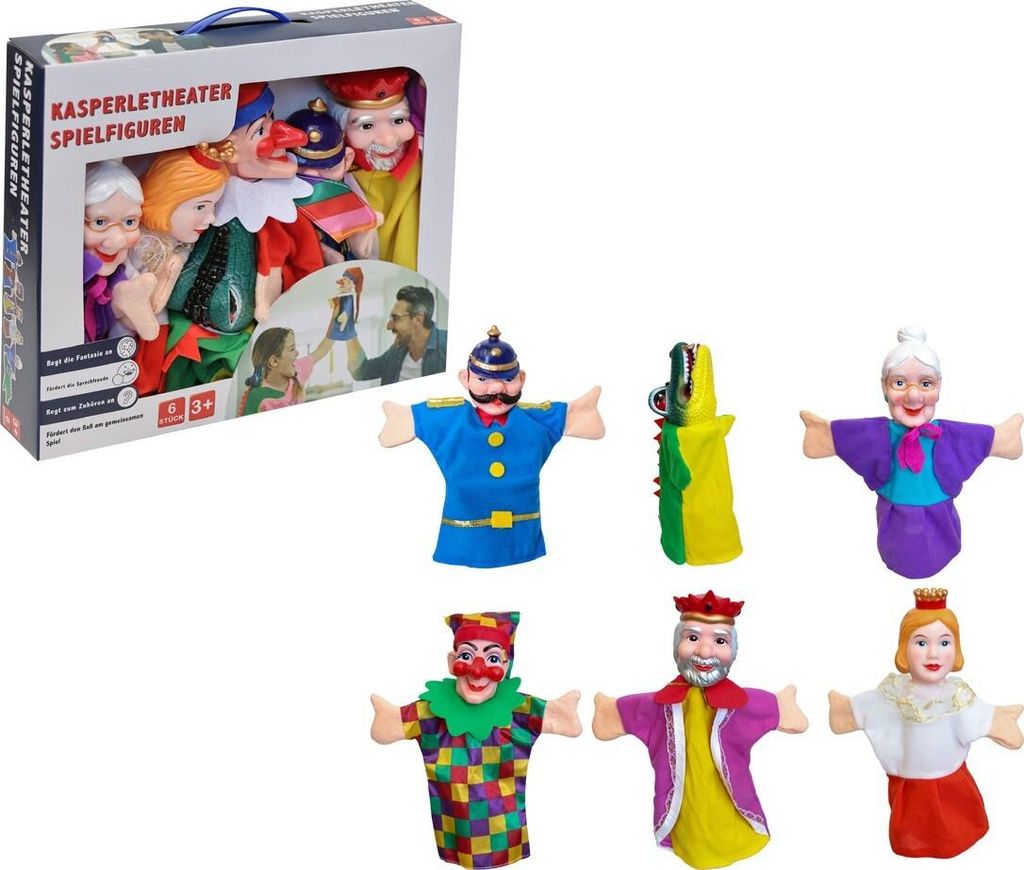 Großhandel GmbH - Towar Figurki teatralne Punch i Judy 6 Zdjęcie produktu 