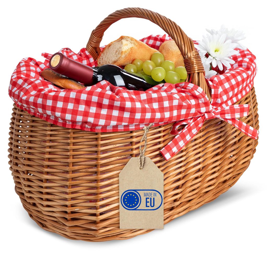 Creative Home Grote picknickmand, 45 x 32 x 34 cm, Productafbeelding 