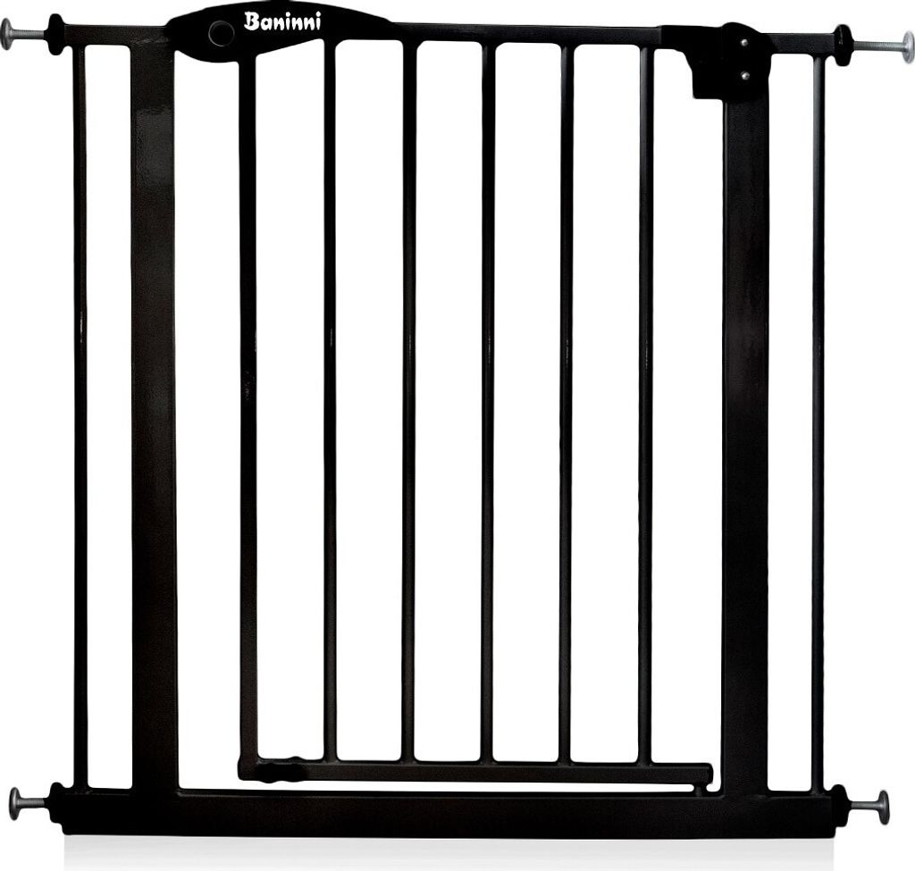 Baninni Bezpečnostná brána Vicino Metal 75-85 cm čierna Obrázok produktu 