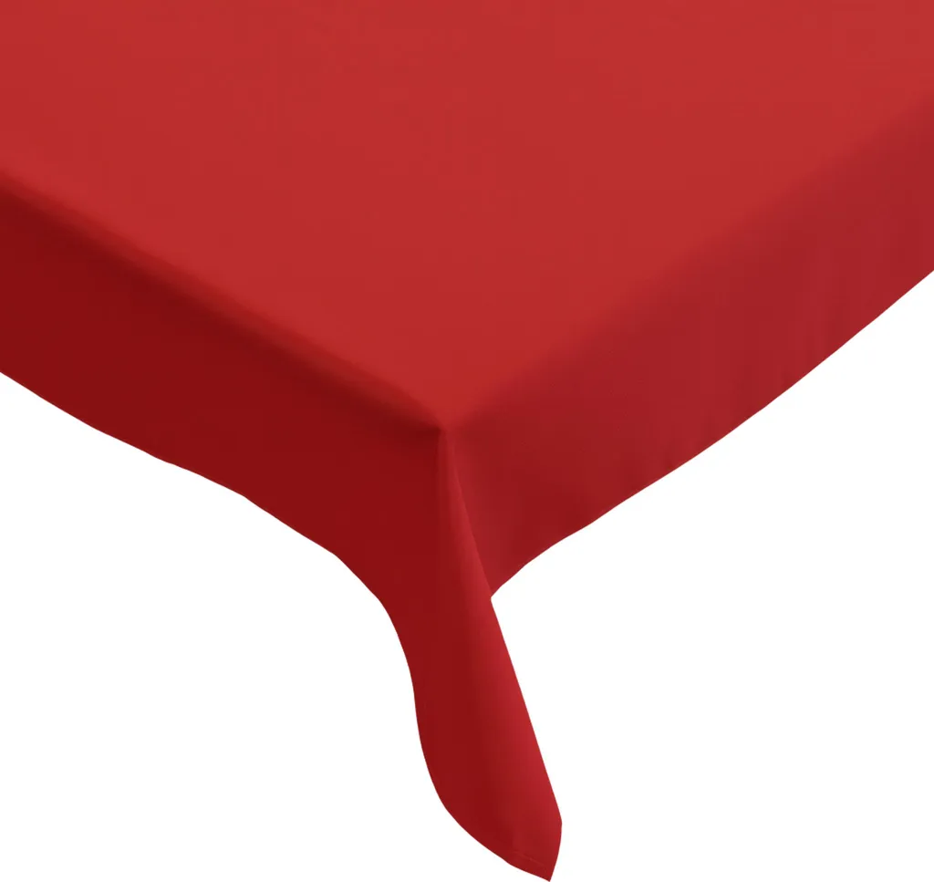 Tovaglia da Pranzo Rosso Scuro 110x160 cm - Atmosfera Unica