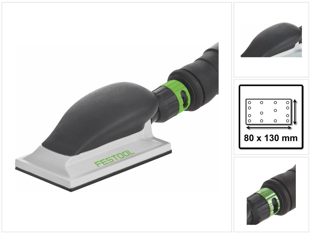 Festool HSK-A 80x130 Schuurblok 80 x 130 mm ( 496962 ) Productafbeelding 