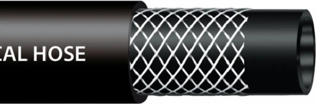 Tuyau technique Bradas 9663 noir 12,5x3mm 17 Bar pour air comprimé 50m