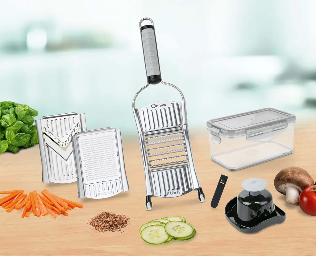 Mandoline manuelle réglable multifonction - Coupe-légumes professionnel - 2