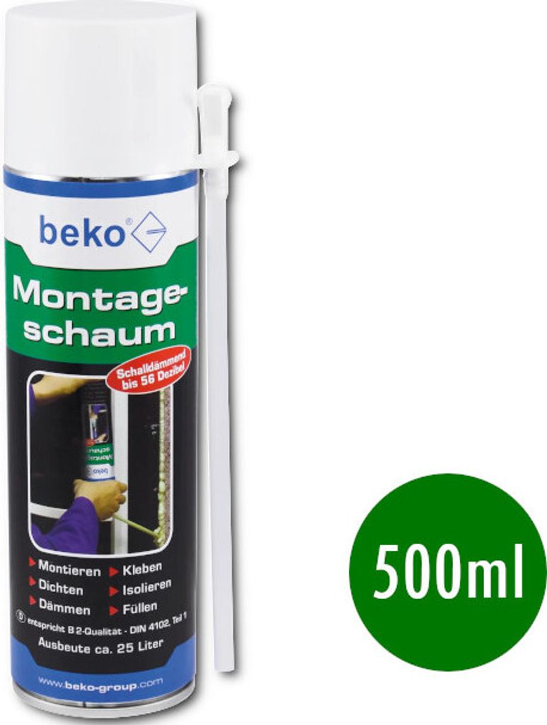 beko Montageschaum 1K 500 ml Immagine del prodotto 