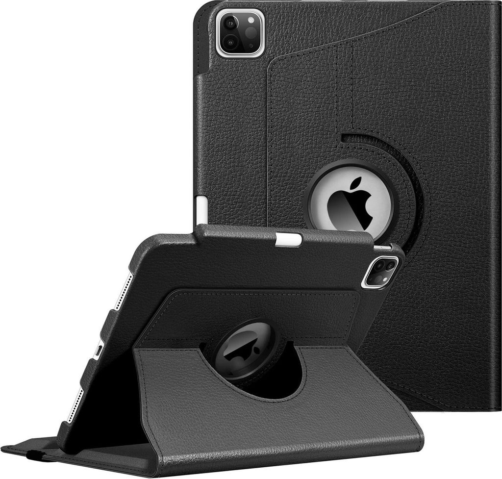 Fintie Hülle für iPad Pro 11 Zoll (2. und 1. Generation, Modell 2020/2018) mit Pencil Halter - 360 Grad verstellbare Schutzhülle Cover mit mit S...