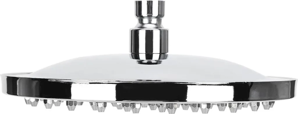 Pomme de douche anti-calcaire 8 pouces inox pour augmenter la pression eau