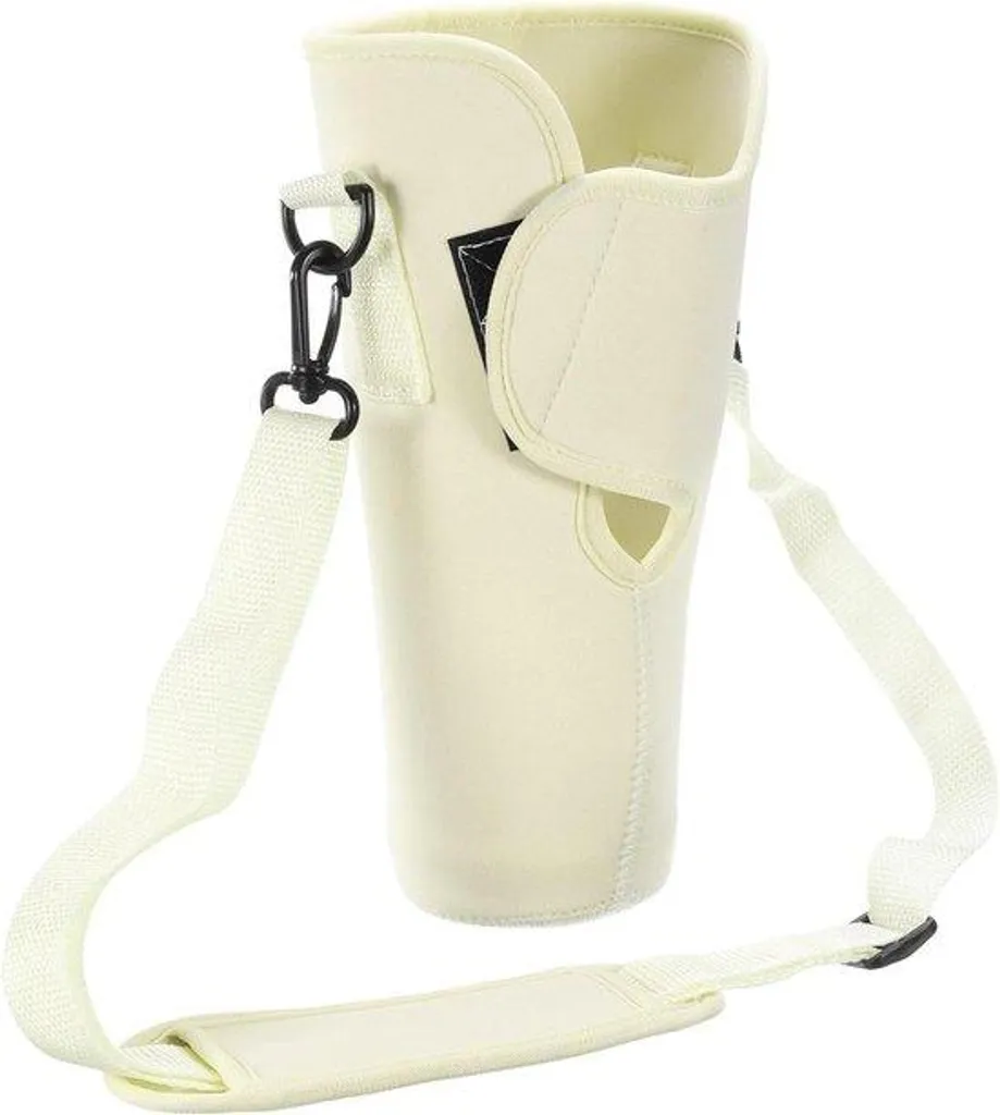 Sac de transport pour gourde et gobelet isotherme avec sangle ajustable