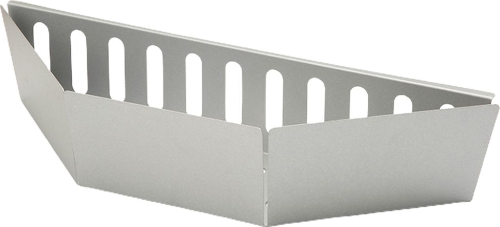 Char-Basket Rostfreier hitzebeständiger Holzchips-Holzkohle-Briketthalter Outdoor BBQ Grillzubehör