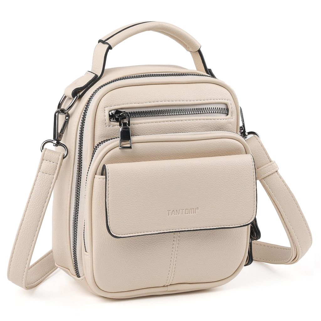 Sac à dos pour femmes, petit, avec protection RFID, 3-en-1 Image du produit 