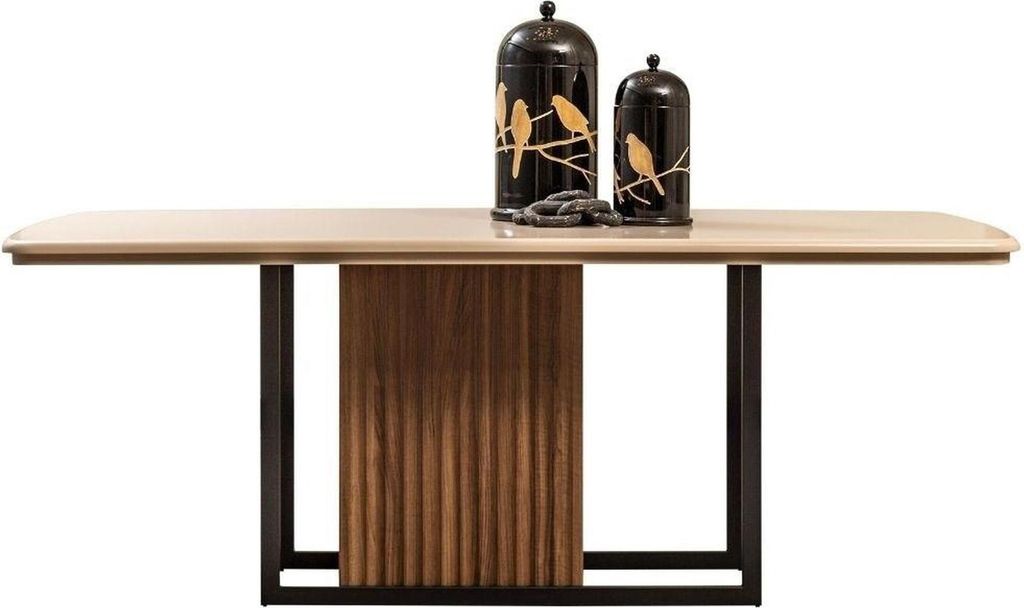 Esstisch Tisch Esszimmertisch Holz Braun Modern Esszimmer Holztisch