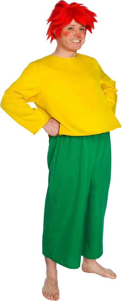 A person wearing a costume.
