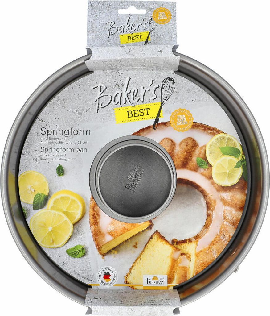 Teglia BIRKMANN con 2 basi, Ø 28 x H 8,5 cm, Con base Immagine del prodotto 