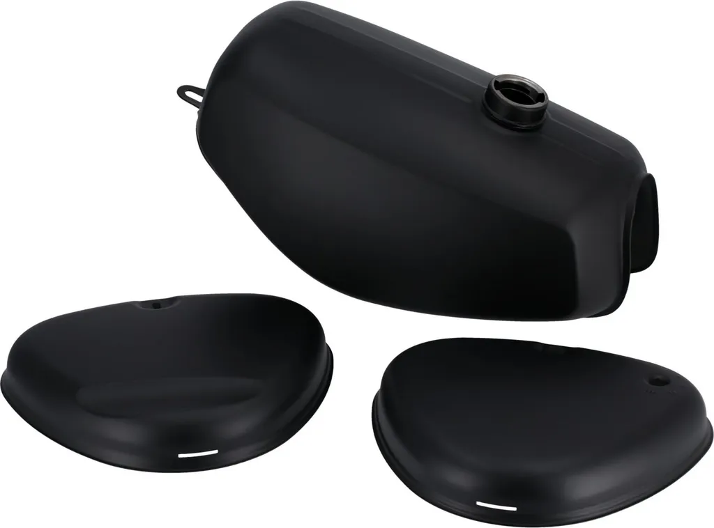 Réservoir Simson S51E noir mat résistant aux fuites et à la rouille