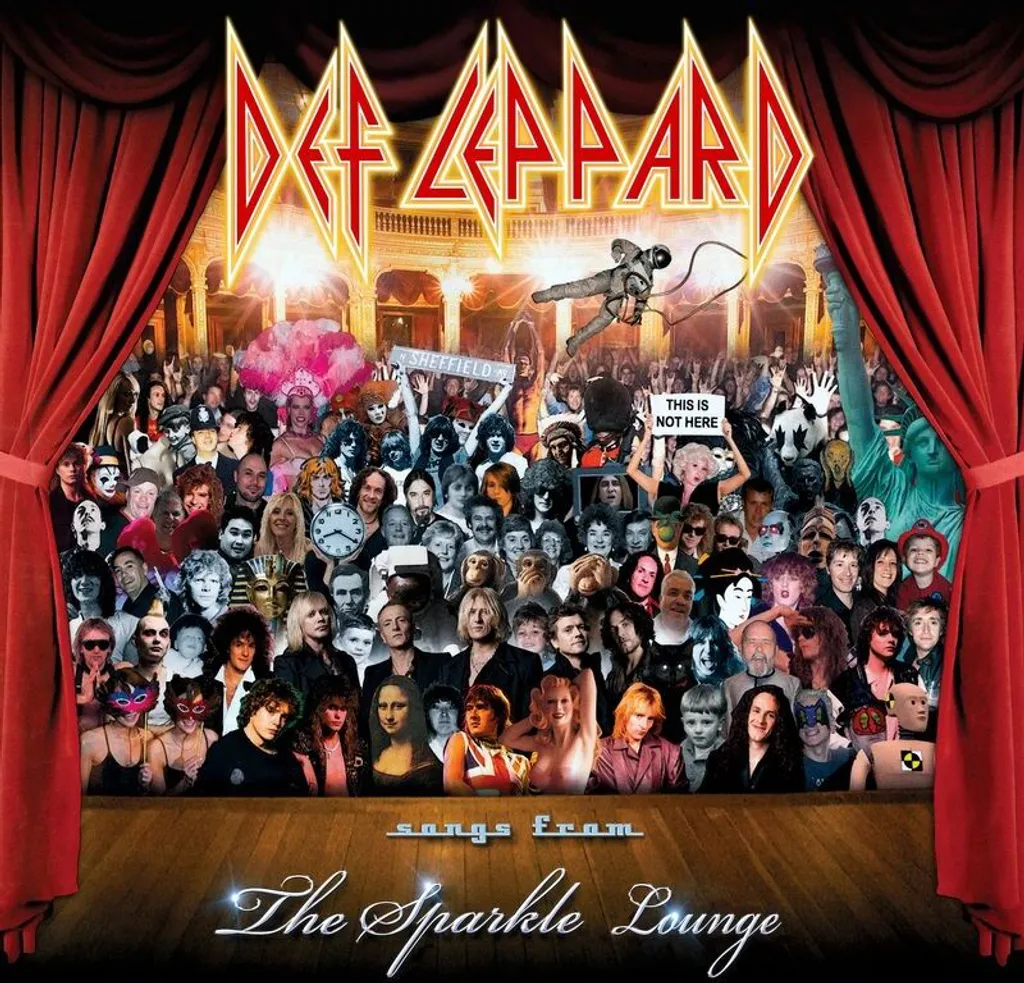 Réédition Vinyle Def Leppard Songs From The Sparkle Lounge LP Rare