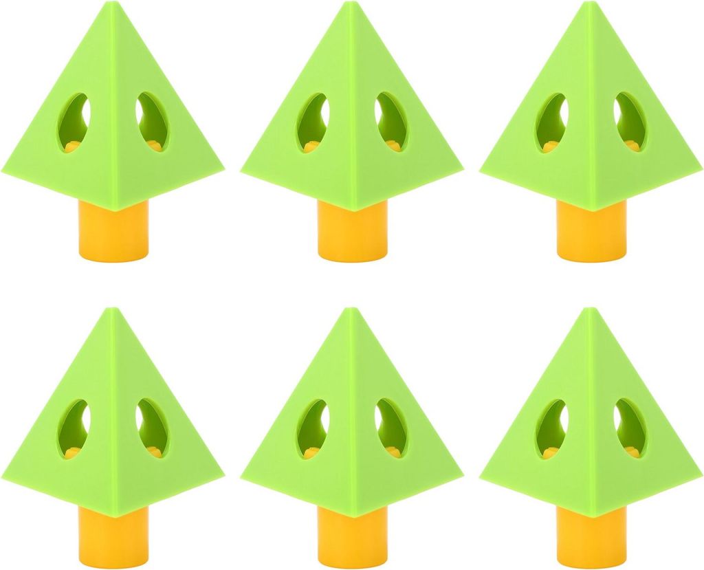 6er-Set Kegel-Malständer, Mini-Schrank-Farbhalter, abnehmbar, 2-fach verwendbar, Gießzubehör
