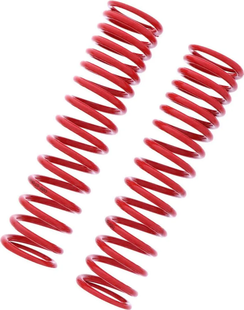YSS Ressorts d'amortisseurs rouges 40-10-15-220 pour suspension moto