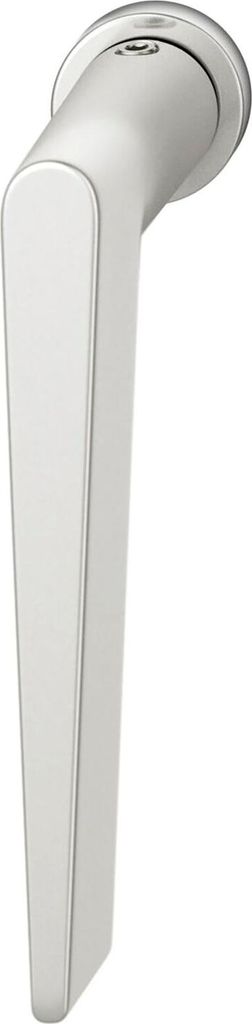 FSB Fenstergriff - Fenstersteckgriff 34 1005 minimalistische runde Rosette, Aluminium silber eloxiert