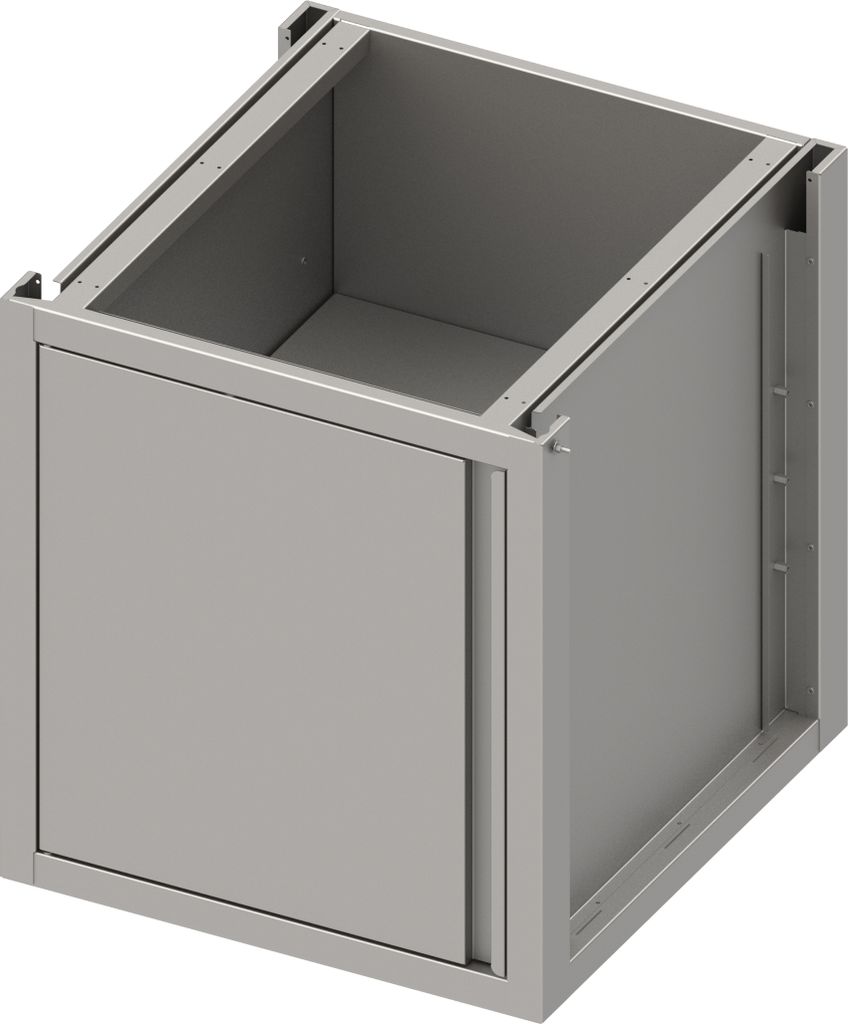 Unterschrank Boxversion 2.0 mit Flügeltür, Sockelbau 600x540x660 mm