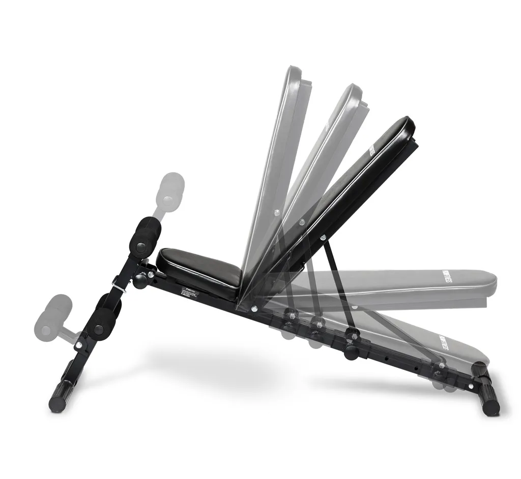 Banc multi-entraînement pliable SMB50 pour musculation complète à la maison - 8