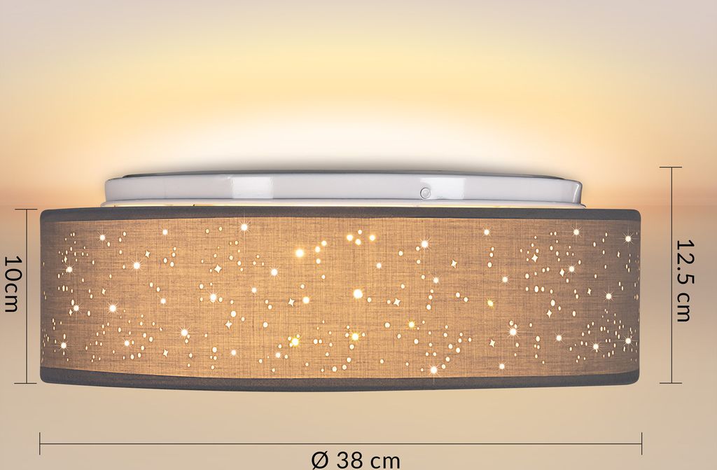 MONZANA® Deckenlampe Sternenhimmel Wohnzimmer Schlafzimmer Produktbild 7