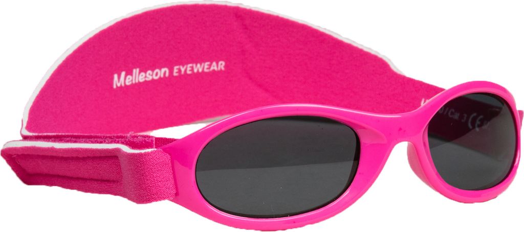 Melleson Kindersonnenbrille Juul - 0 - 3 Jahre - Größe S - Rosa