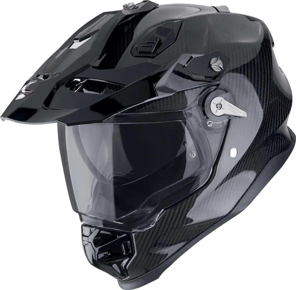 Casque Motocross Scorpion Exo-ADF-9000 Carbon AIR Noir - Taille M