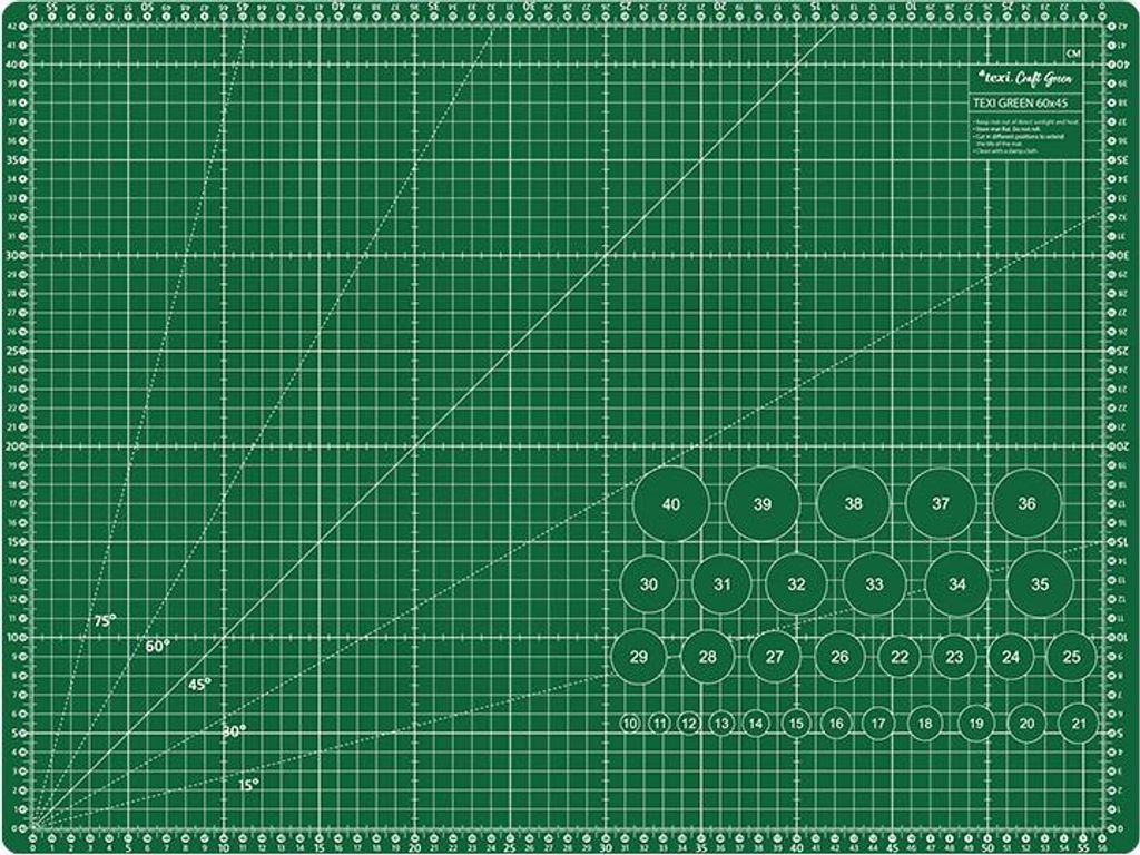 Texi Podložka na rezanie 60 x 45 cm Green Obrázok produktu 