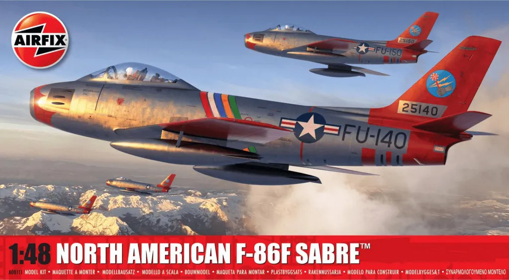 Maquette Aéronef Classic Kit A08111 North American F-86F Sabre 1:48