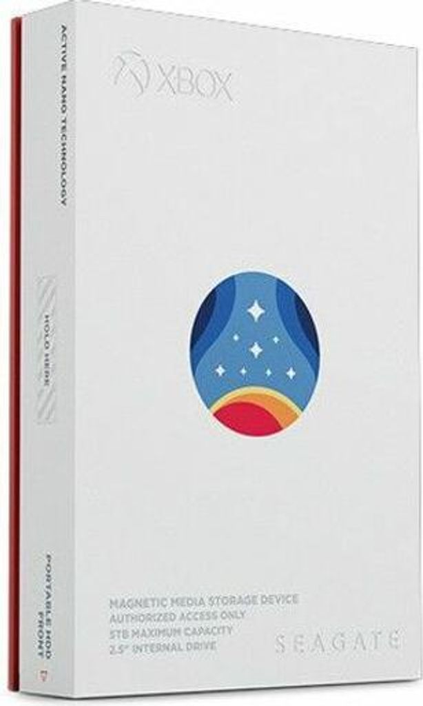 Seagate Game Drive Starfield Special Edition, 5 TB, 3.2 Gen 1 (3.1 Gen 1), Weiß