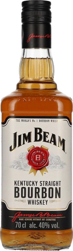 Jim Beam Kentucky Straight Bourbon Whiskey 40% Vol. 0,7l Image du produit 