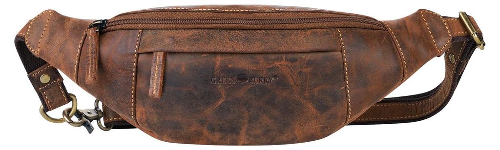 GREENBURRY Gürteltasche Umhängetasche Vintage Beltbag Brown Produktbild 