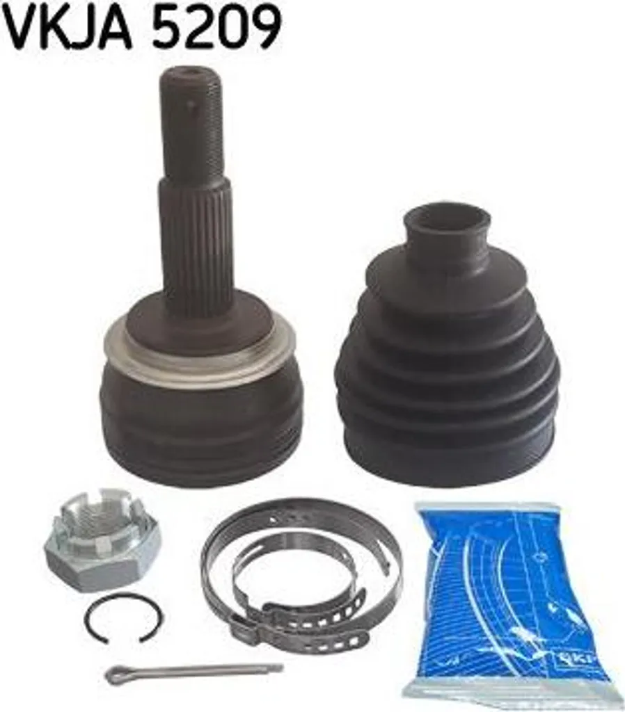 Joint de cardan VKJA 5209 SKF haute résistance pour Nissan Qashqai J10