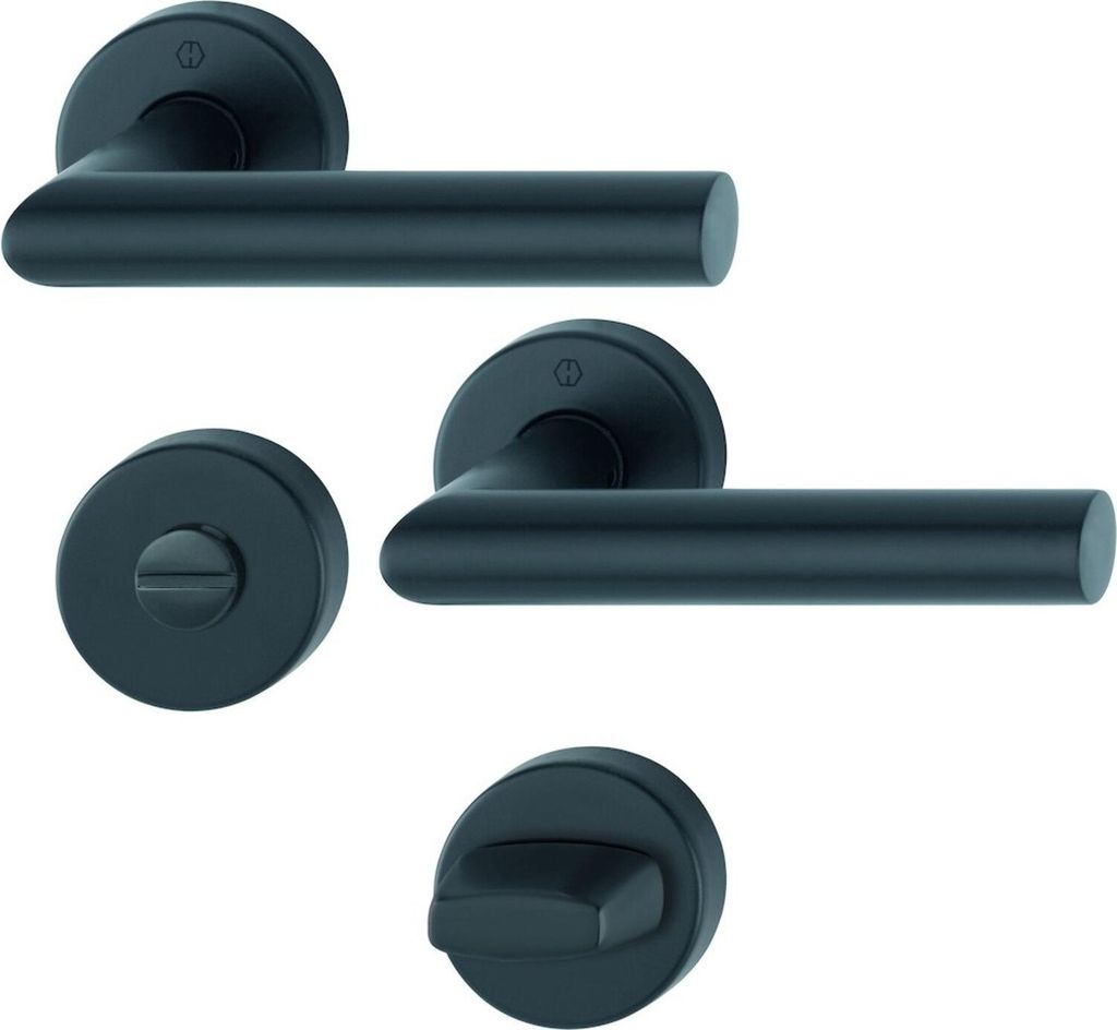 NW-HOPPE Rosettengarnitur (Edelstahl F9714M / Gehrung Produktbild 