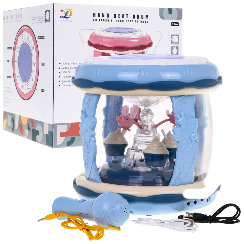 Tambour interactif avec microphone Ramiz pour bébé dès 18 mois - 2