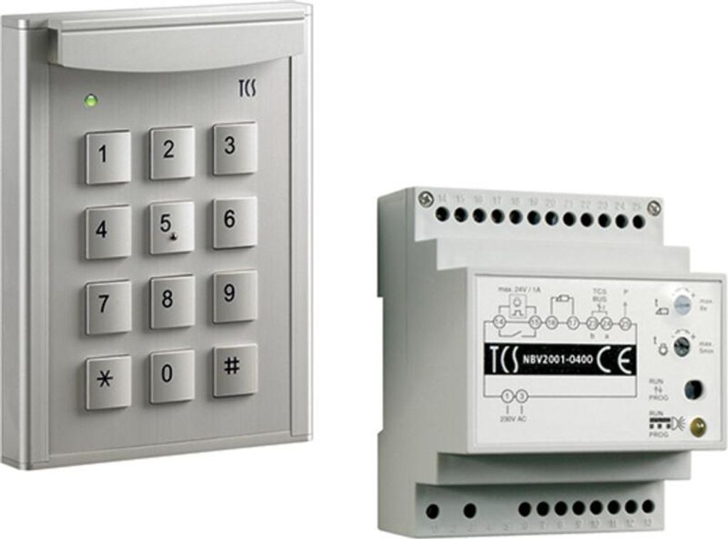 TCS Tür Control code:pack Zutrittspaket mit Zahlencode PZF5000-0010
