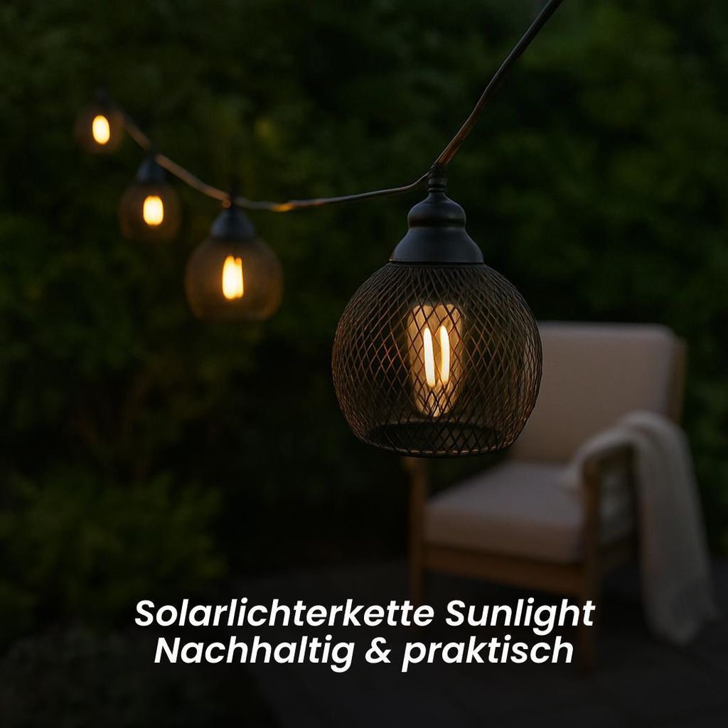 Star Trading 482-59, Leichte Dekorationskette, Schwarz, Produktbild 