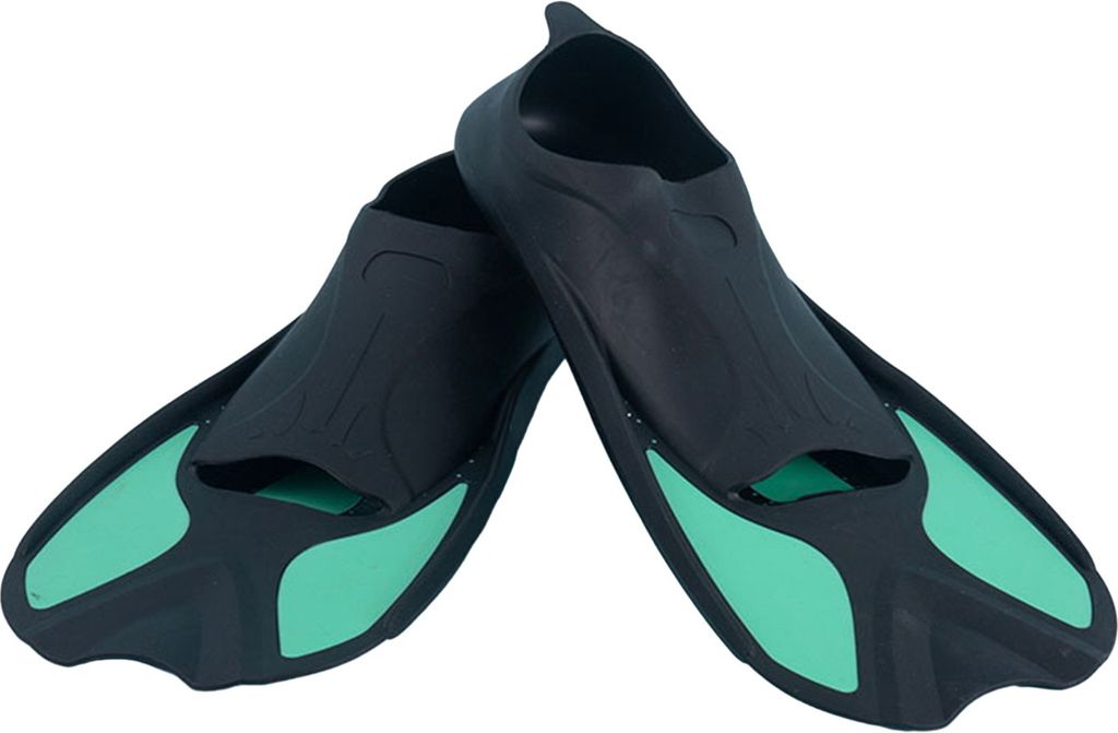 Paar Tauchflossen aus Kunststoff, Schwimmtrainingsflossen, professionelle Schnorchelflossen, kurze Flossen, Schwimmflossen zum Aufbau der Beinkraft...