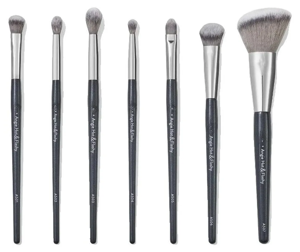 Set pinceaux de maquillage pour un teint parfait 7 pièces BK-AHF-7PCS