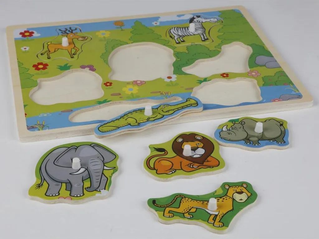 Puzzle Bois Animaux Incassable - Finie la Frustration des Petits - 2