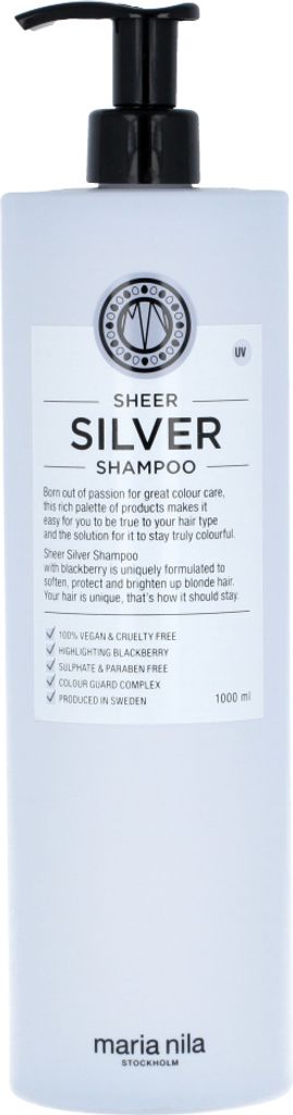 Maria Nila Sheer Silver Shampoo 1000 ml Zdjęcie produktu 