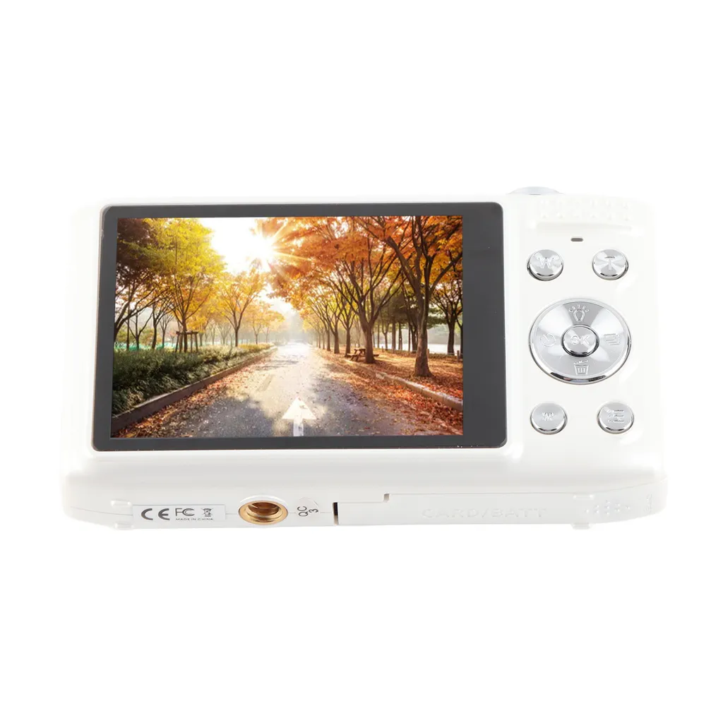 Appareil photo numérique compact 4K pour débutants avec écran LCD 2,7p