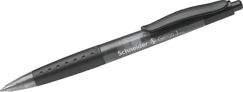 Schneider Gelion1 stylo à bille noir rechargeables pack de 10 unités